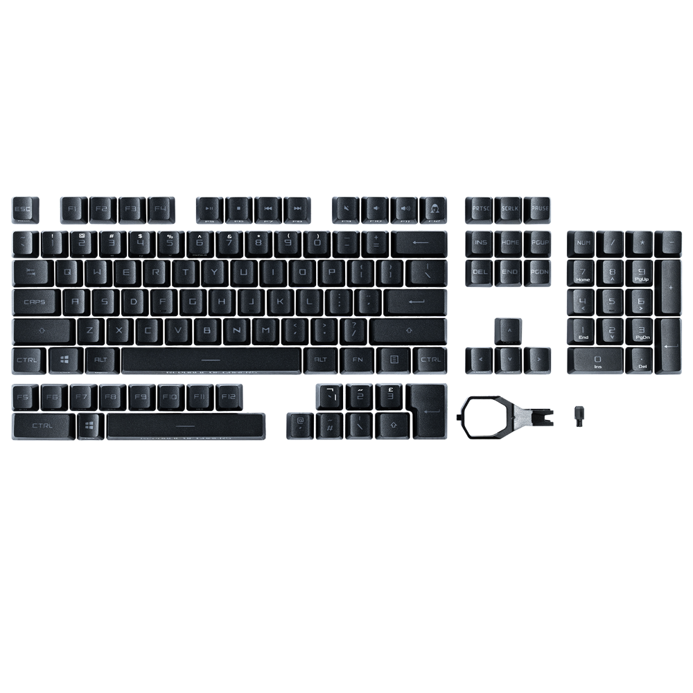 ASUS AC04 ROG RX PBT Keycap Set Premium Tuş Takımı / 90MP02P0-BAUA00 ikinci görünüm