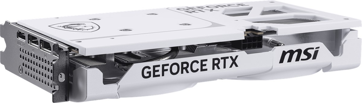 MSI 8GB RTX5060TI 8G VENTUS 2X OC WHITE PLUS GDDR7 HDMI-DP PCIE 5.0 BEYAZ ikinci görünüm