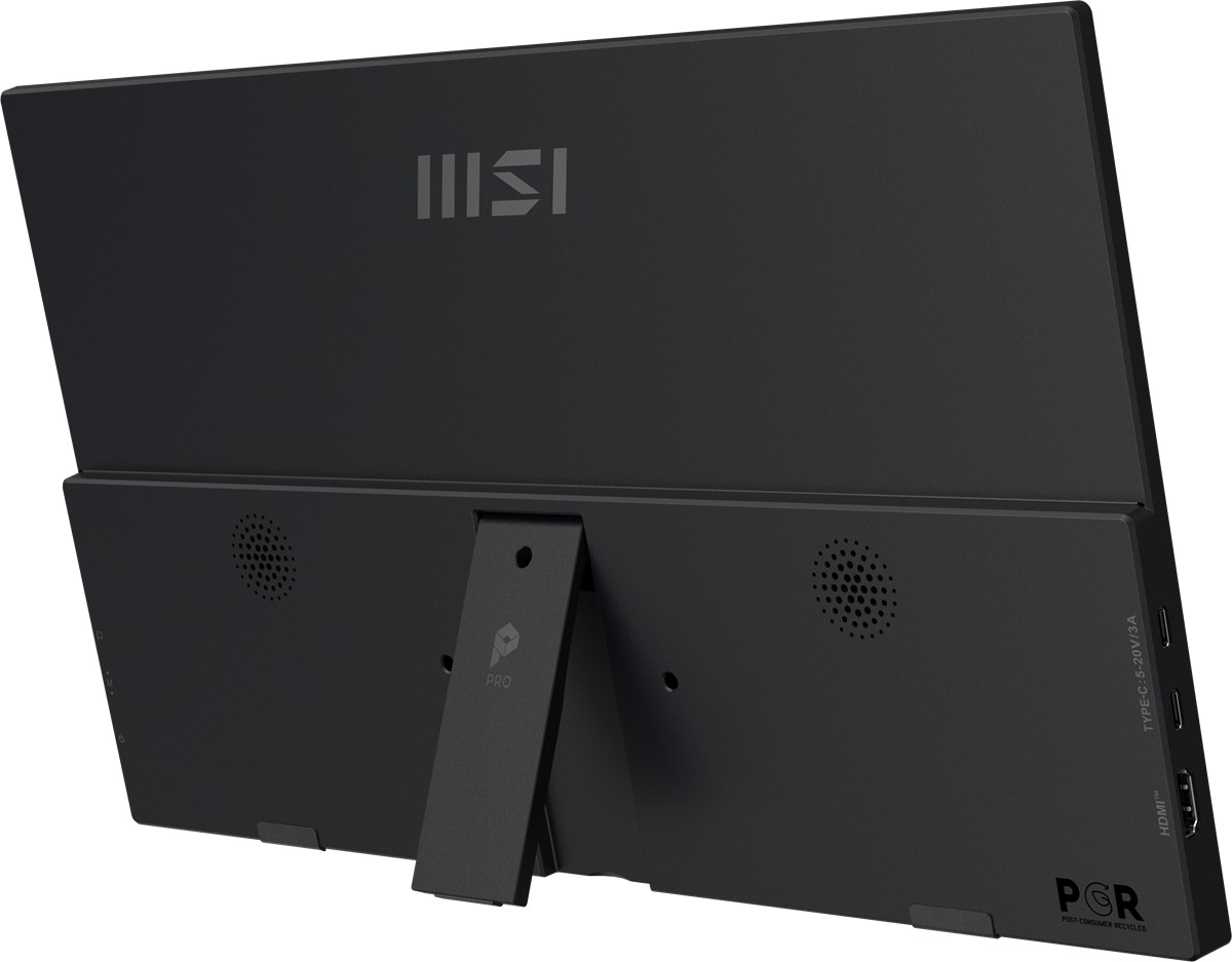 MSI 15.6" IPS PRO MP165 E6 4MS 60HZ HDMI-TYPEC Taşınabilir Monitör 1920x1080