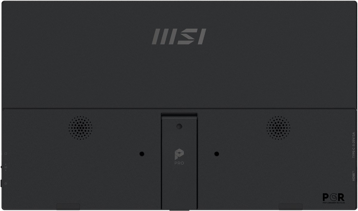 MSI 15.6" IPS PRO MP165 E6 4MS 60HZ HDMI-TYPEC Taşınabilir Monitör 1920x1080