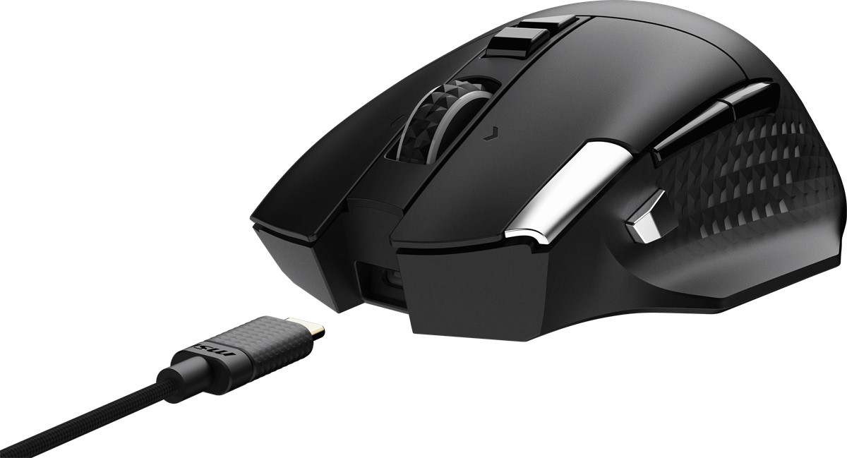MSI GG Versa Pro Wireless 26000 DPI Kablosuz Oyuncu Faresi + Mouse Dock Pro Şarj Standı Seti