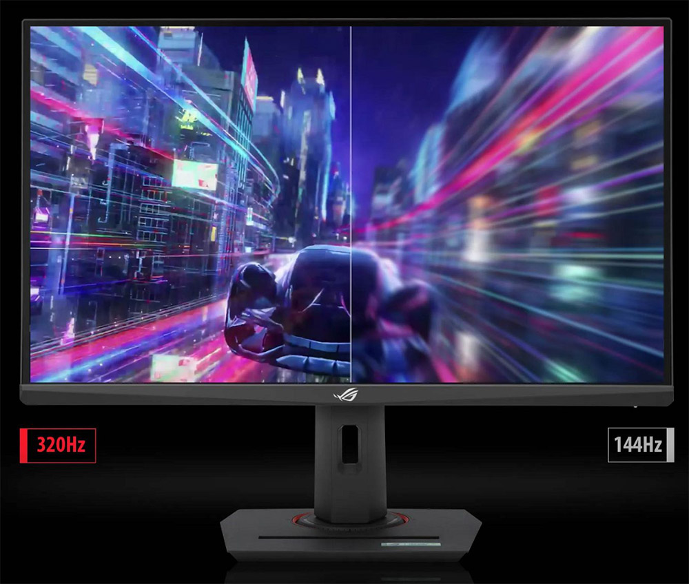 ASUS 27" IPS ROG STRIX XG27ACMS 0.3MS 320HZ OC HDMI-DP TYPEC Pivot Gaming Monitör 2560x1440 /  90LM0BE0-B01171