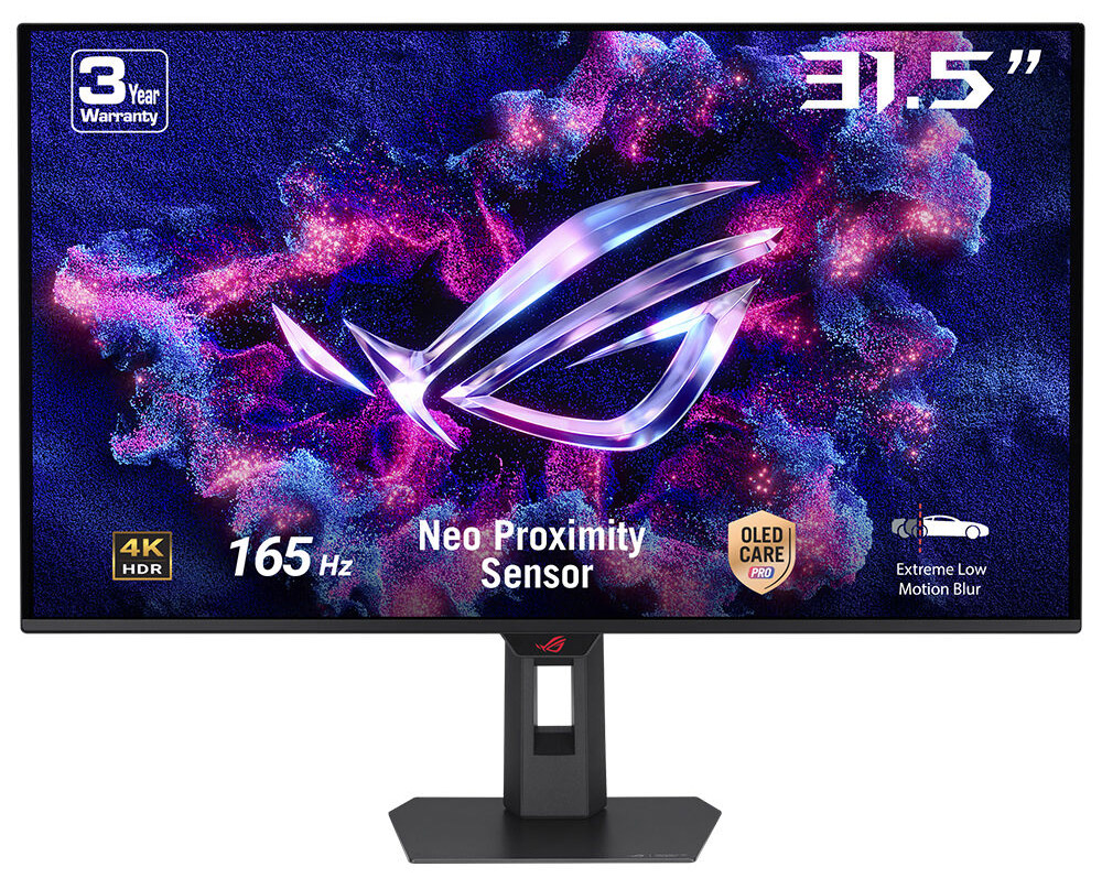 ASUS 31.5" OLED ROG STRIX XG32UCDS 0.03MS 165HZ HDMI-DP TYPEC Gaming Monitör 3840x2160