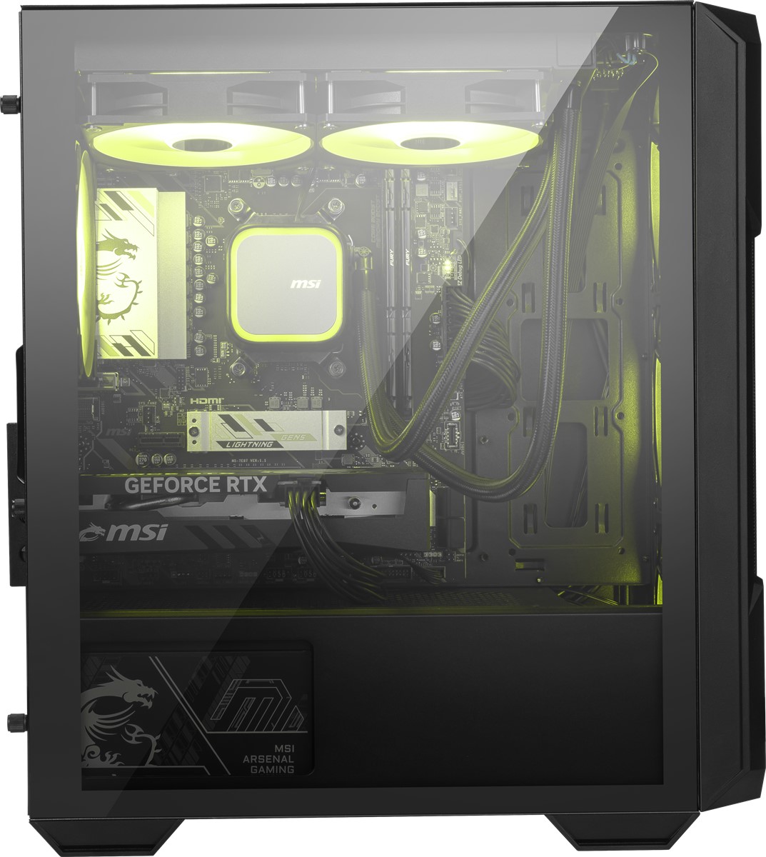 MSI MAG FORGE M120R AIRFLOW Gaming Mid-Tower PC Kasası