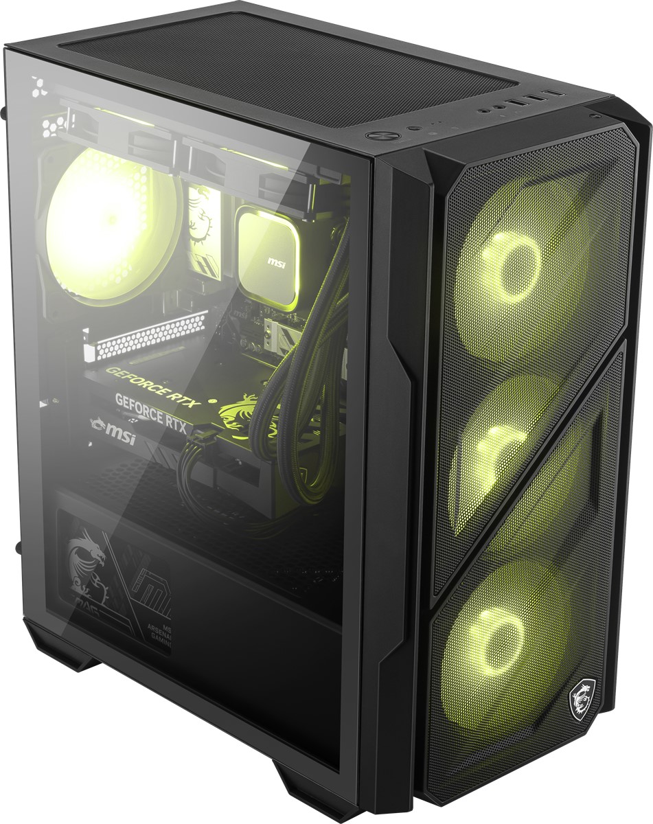 MSI MAG FORGE M110R AIRFLOW Gaming Mid-Tower PC Kasası