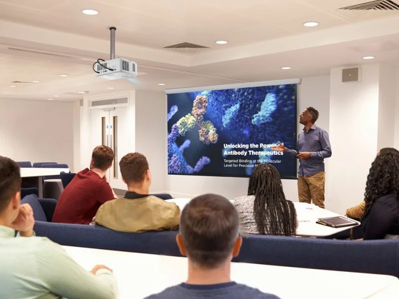 VIEWSONIC 4000-ansilümen LS400W WXGA 1280x800 Laser Projeksiyon Cihazı