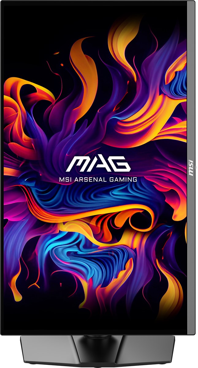 MSI 26.5" MAG 272QP QD-OLED X50 0.03MS 500HZ HDMI-DP Pivot Gaming Monitör 2560x1440