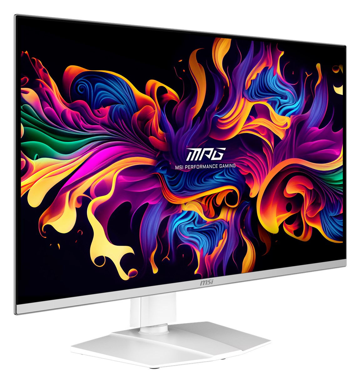 MSI 31.5" MPG 321URXW QD-OLED 0.03MS 240HZ HDMI-DP TYPEC Gaming Monitör Beyaz 3840x2160