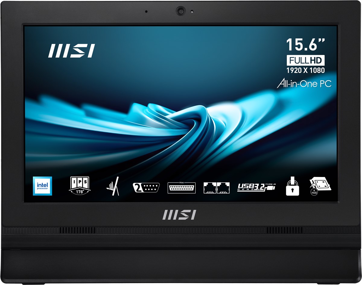MSI 15.6" Dokunmatik Celeron N4100-4GB RAM-128GB SSD-FDOS / PRO AP162T ADL-054EU ikinci görünüm