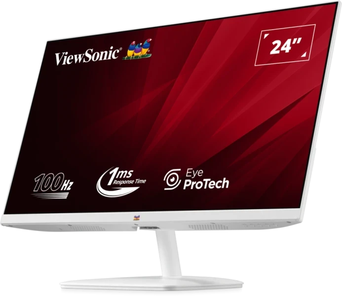 VIEWSONIC 23.8" IPS VA2432-H-W-2 1MS-100HZ HDMI Ev Ofis Monirtör Beyaz 1920x1080