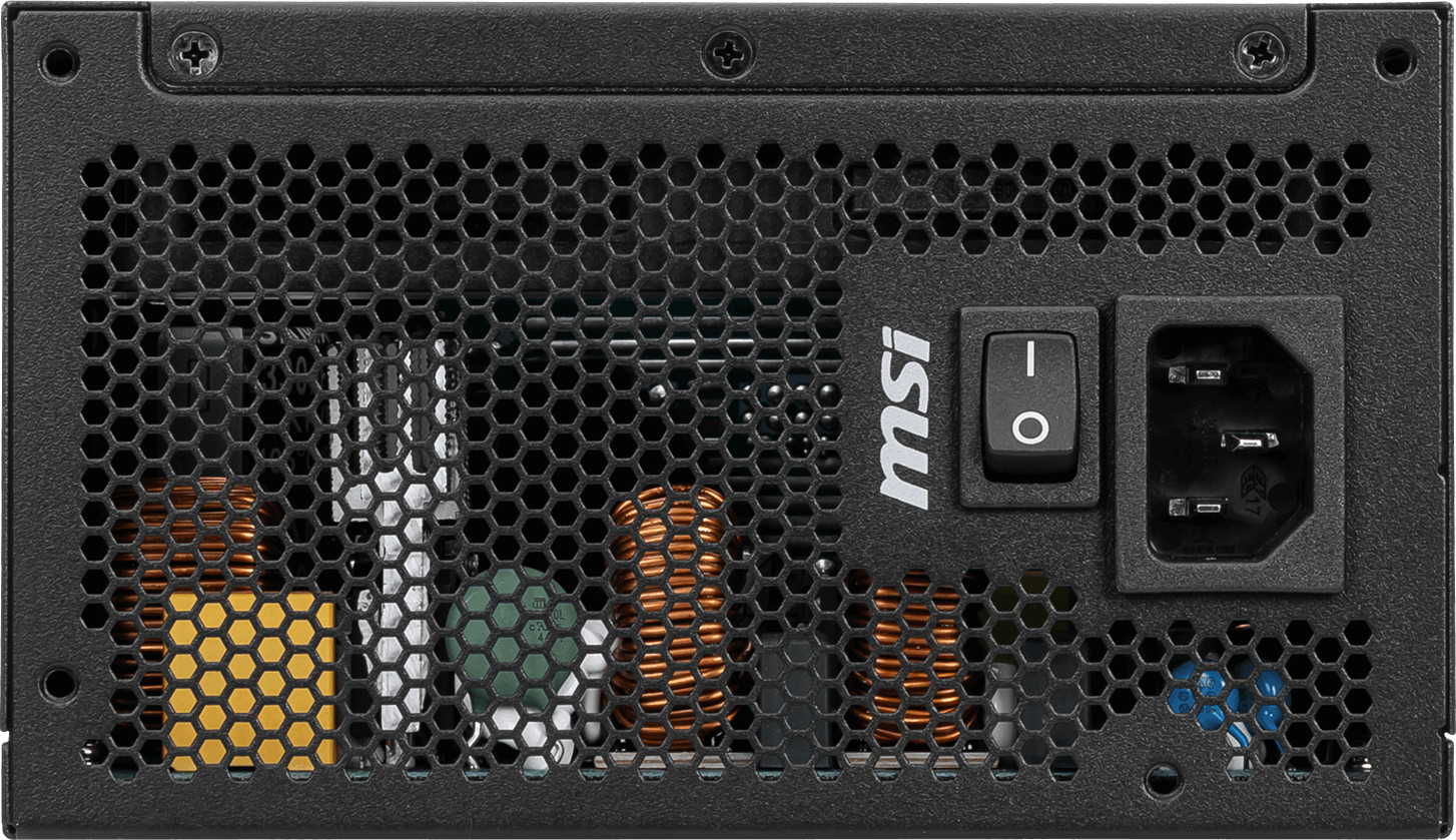 MSI 750W 80+ Gold MAG A750GLS PCIE5 Tam Modüler Power Supply