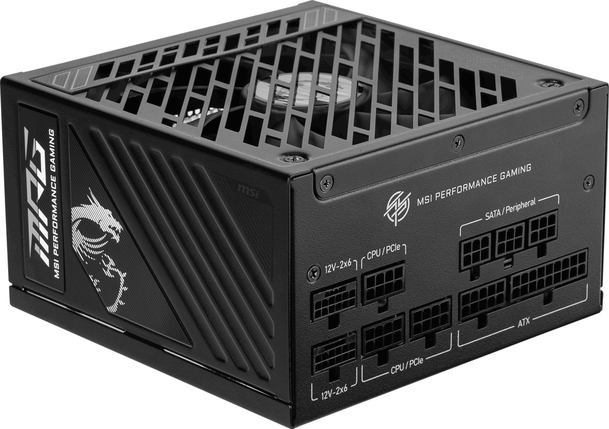 MSI 1250w 80+ Gold MPG A1250GS PCIE5 Tam Modüler Power Supply