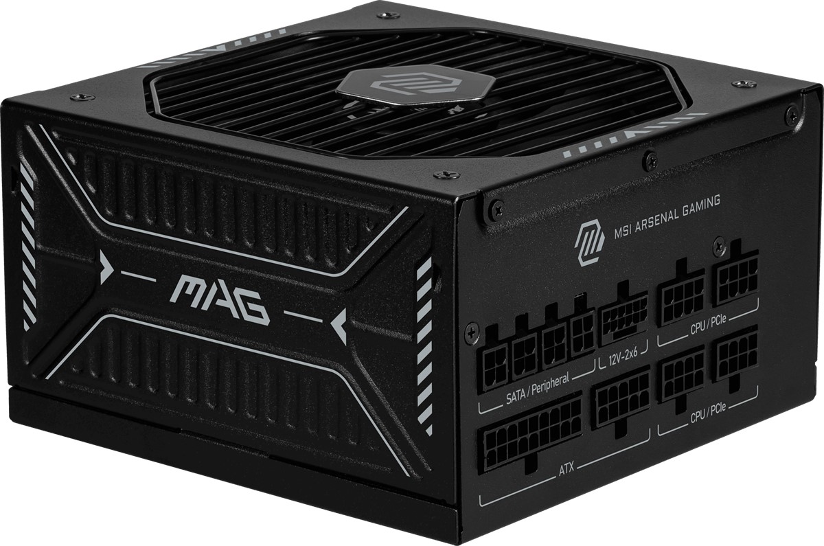 MSI 1000w 80+ Gold MAG A1000GLS PCIE5 Tam Modüler Power Supply