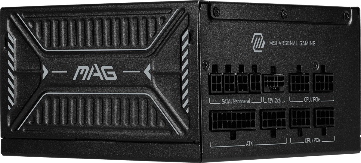 MSI 1000w 80+ Gold MAG A1000GLS PCIE5 Tam Modüler Power Supply