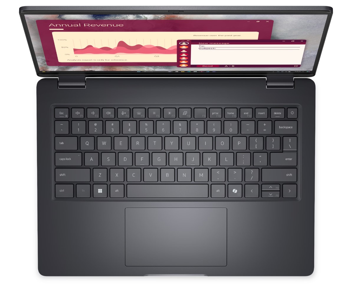 DELL 14" ULTRA 7 255U-32GB DDR5 RAM-512GB NVME-W11 PRO NOTEBOOK / PRO 14 BTO108_PC14250U