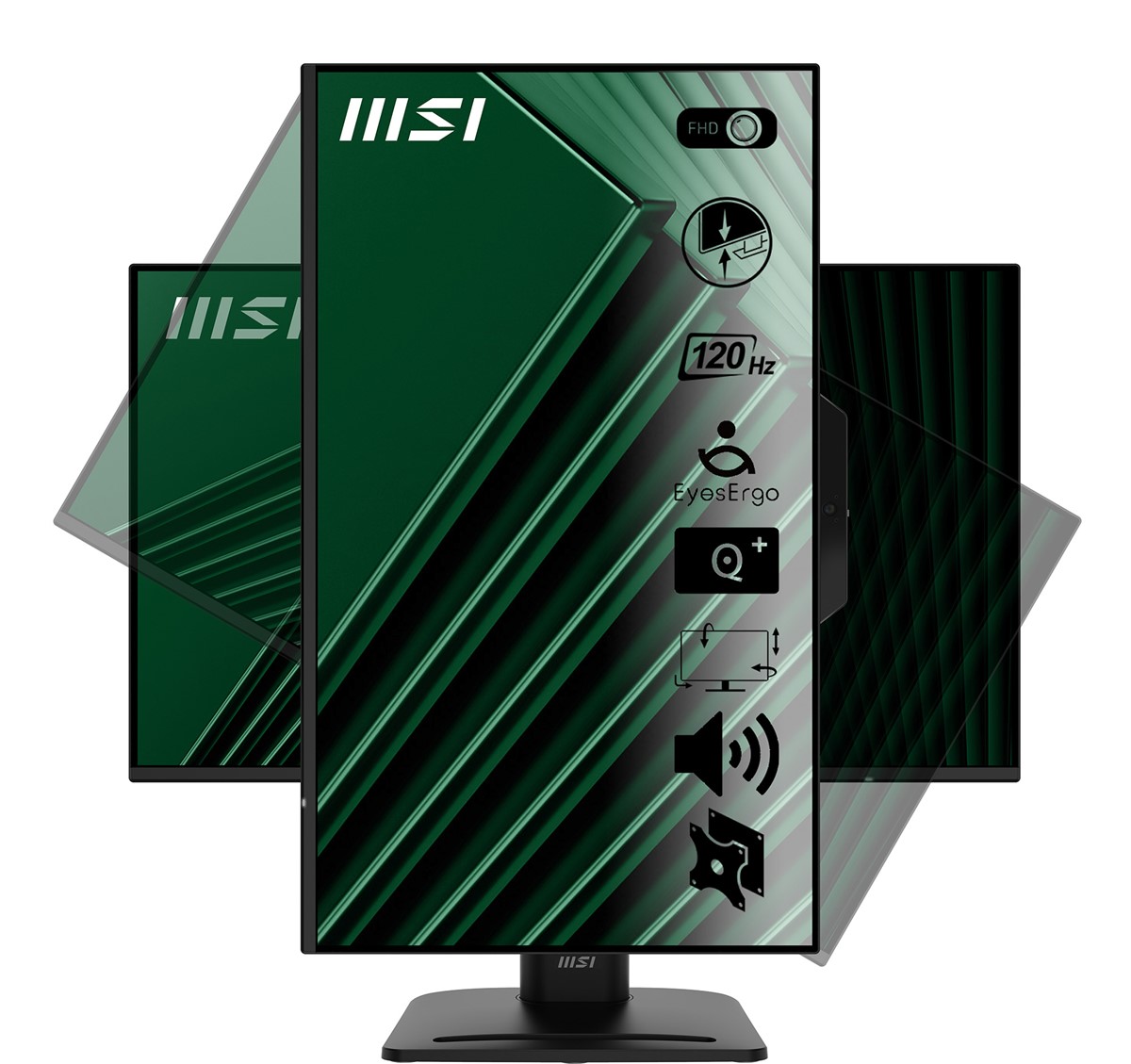 MSI 27" IPS PRO MP272PMG 1MS 100HZ HDMI-DP Kurumsal Pivot Monitör 1920x1080