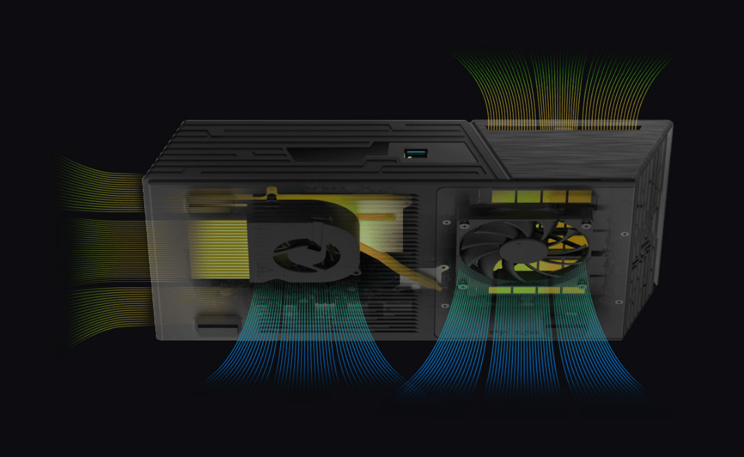 ASUSTOR126diskli (Nvme Disk) RTyzen V3C14-4GB RAM-2x10GbE Nas Server Flashstor 12 Pro Gen2 FS6812X