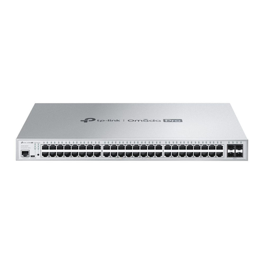 TP-LINK 48port PoE 384w 4-SFP Gigabit Yönetilebilir Switch S5500-48GP4F