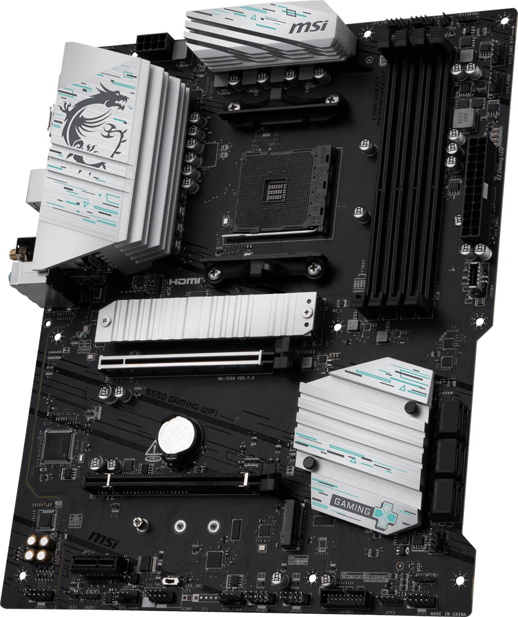 MSI B550 GAMING WIFI5 DDR4 HDMI-DP TYPEC PCIE 4.0 AM4 mATX