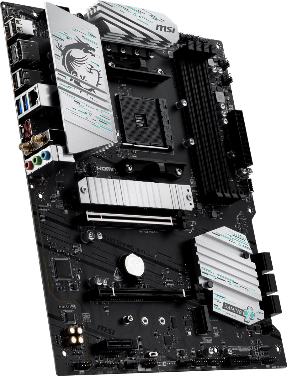MSI B550 GAMING WIFI5 DDR4 HDMI-DP TYPEC PCIE 4.0 AM4 mATX