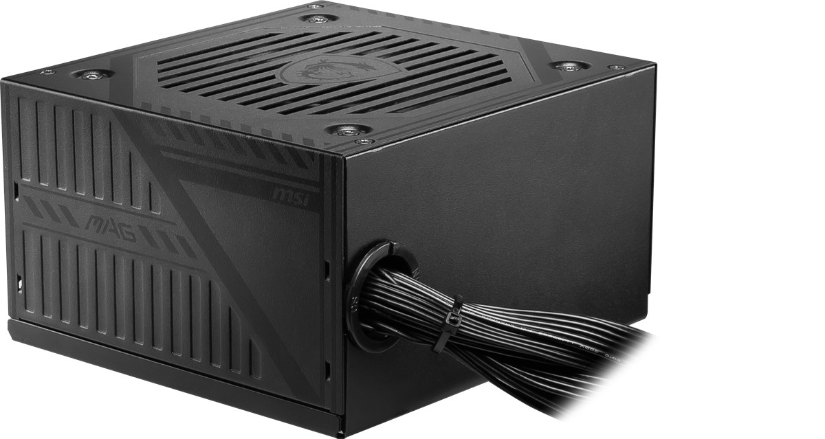 MSI 750w 80+ Bronze MAG A750BN PCIE5 II Power Supply