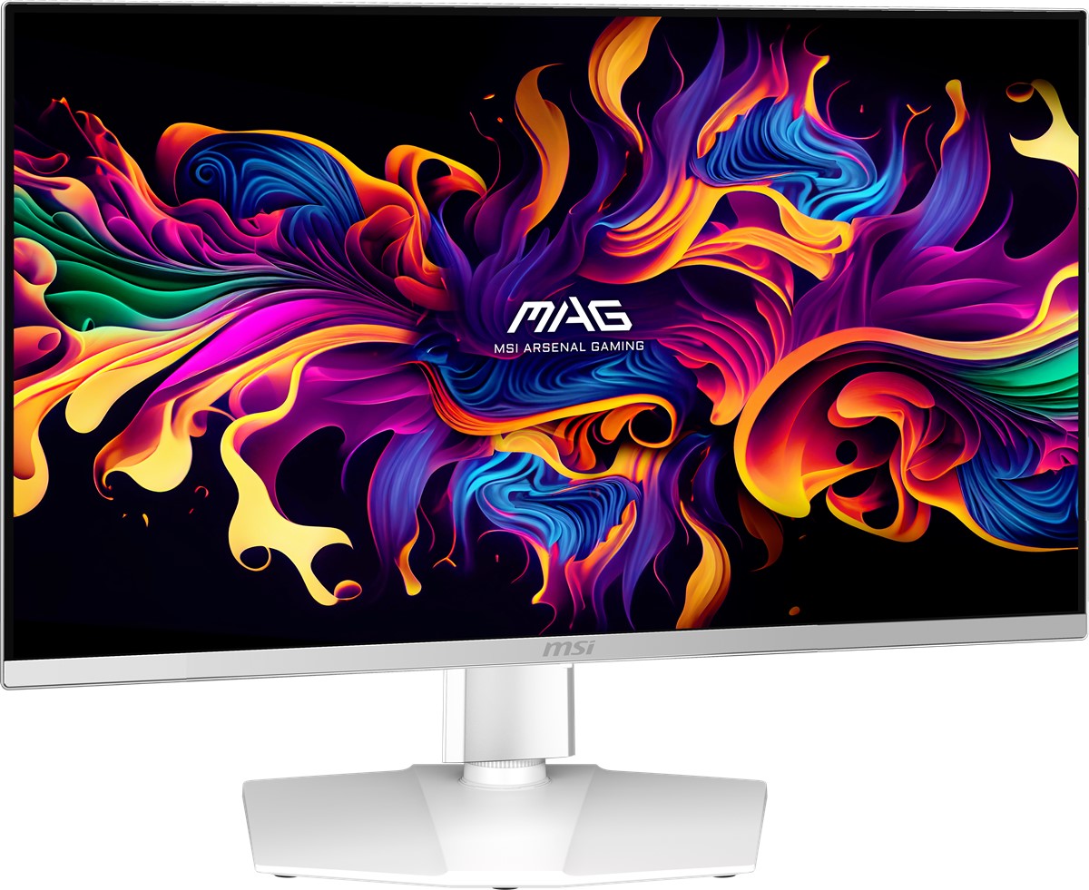 MSI 26.5" MAG 272QPW QD-OLED X28 0.03MS 280HZ HDMI-DP TYPEC Gaming Monitör Beyaz 2560x1440