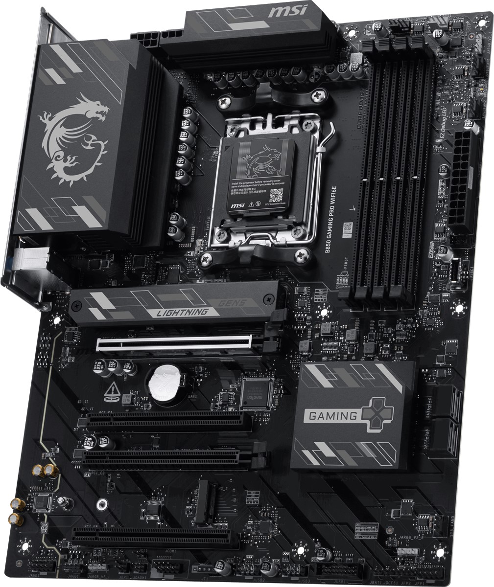 MSI B850 GAMING PRO WIFI6E HDMI-DP TYPEC PCIE 5.0 AM5 ATX