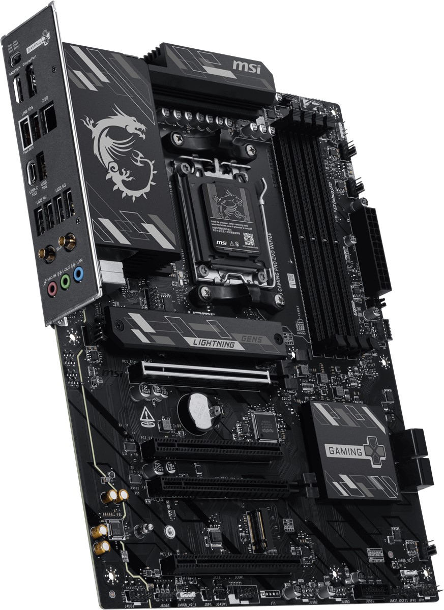MSI B850 GAMING PRO WIFI6E HDMI-DP TYPEC PCIE 5.0 AM5 ATX