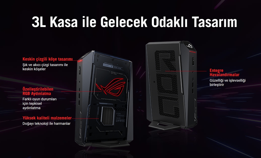 ASUS ULTRA 9 275HX-32GB DDR5 RAM-1TB NVME-12GB RTX5070-W11H GAMING MINI PC / ROG NUC RNUC15JNK9X489A2 / 90AS00I1-M002Y0