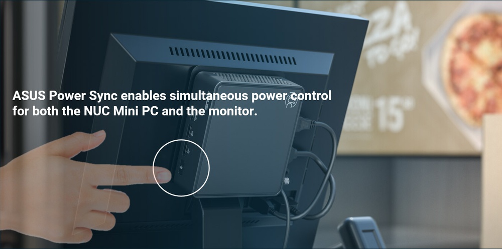 ASUS CORE 7 240H-RAM DİSK YOK-FDOS MINI PC / NUC15 PRO SLIM KITRNUC15CRKC700002 / 90AR00R2-M00070
