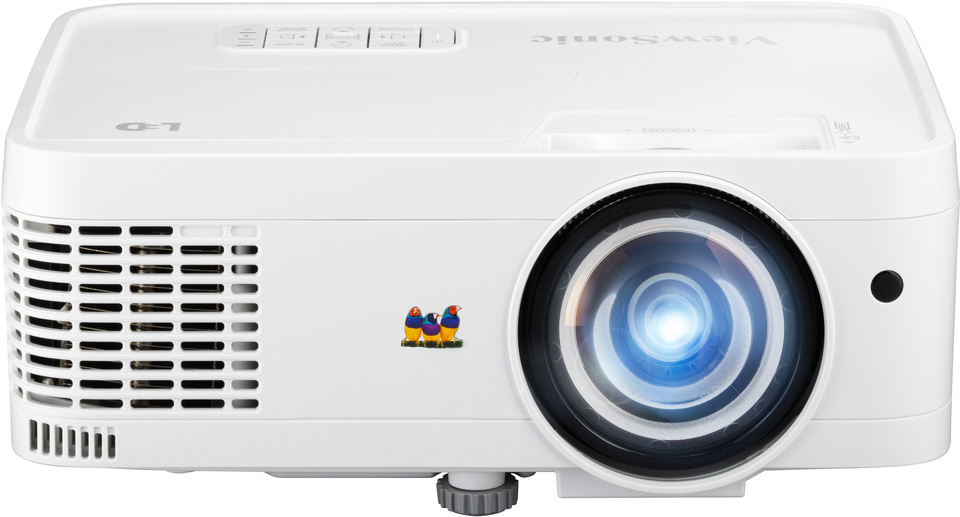 VIEWSONIC 3300ansilümen LSD300W-ST 1280x800 WXGA Kısa Mesafe Lazer Projeksiyon Cihazı ikinci görünüm
