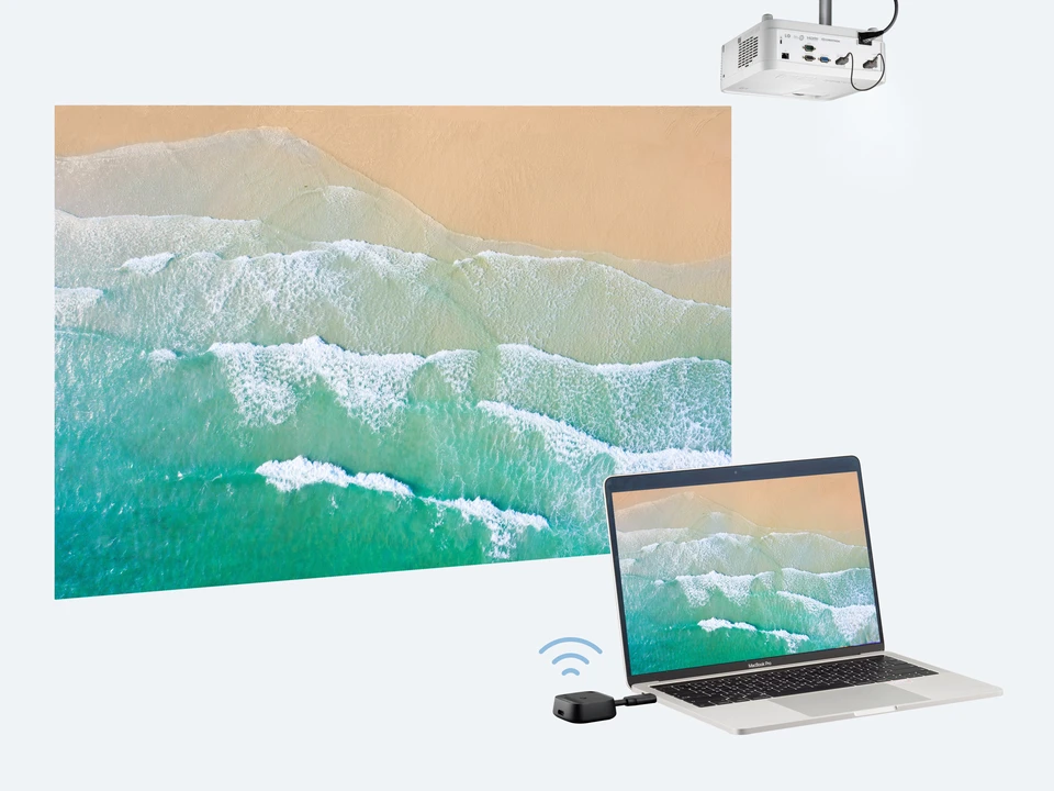 VIEWSONIC 3300ansilümen LSD300W-ST 1280x800 WXGA Kısa Mesafe Lazer Projeksiyon Cihazı