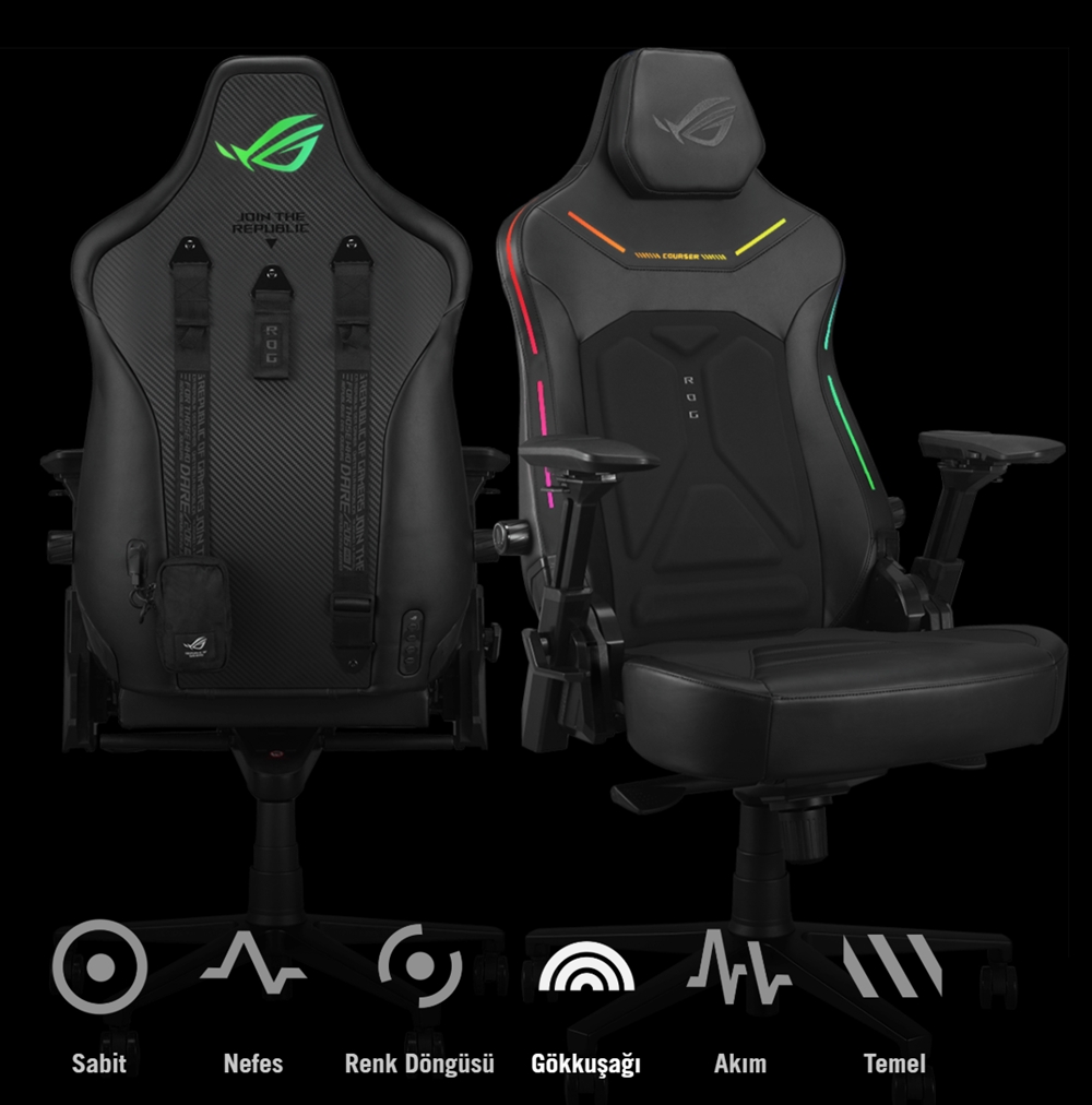 ASUS SL302 ROG Courser Profesyonel Ergonomik Oyuncu Koltuğu / 90GC01S0-MSG010