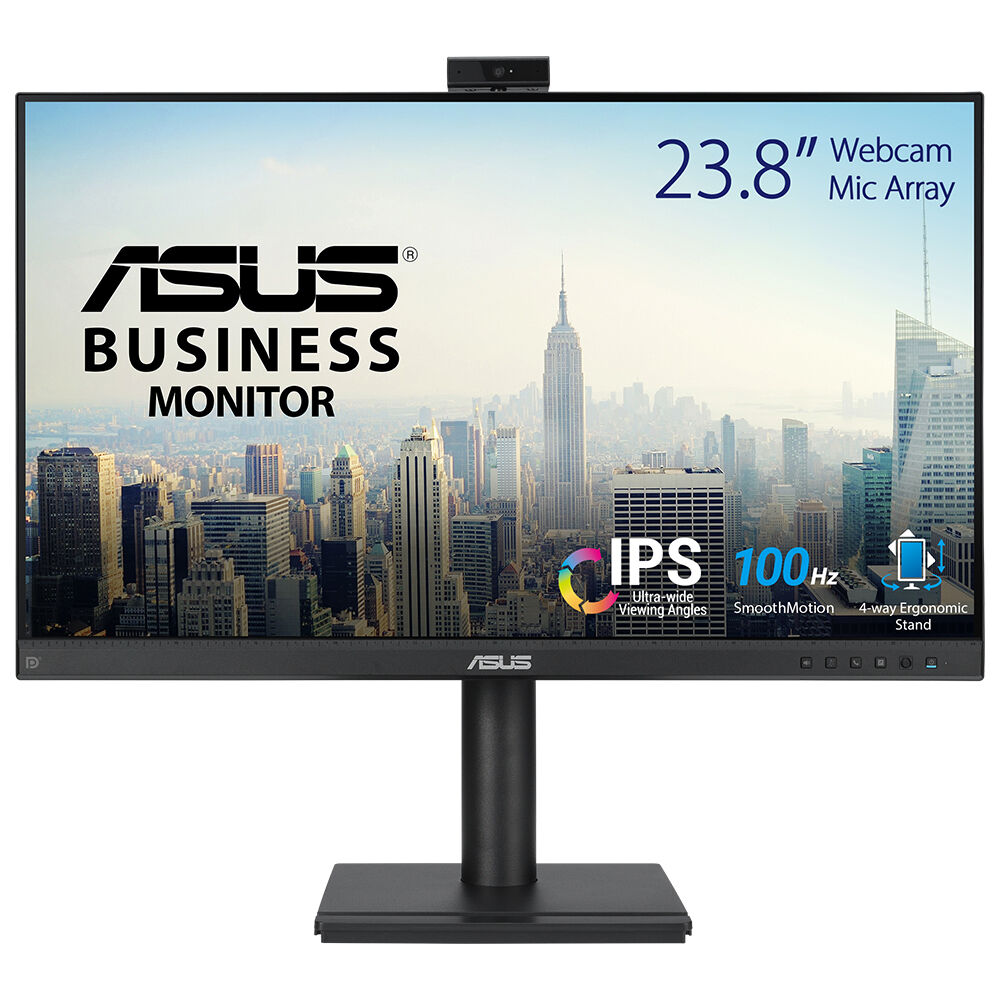 ASUS 23.8" IPS BE249QG 5MS 120HZ HDMI-DP Pivot Kurumsal Monitör 1920x1080