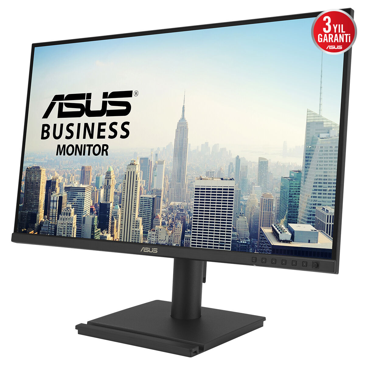 ASUS 27" IPS BE27ACGN 120HZ HDMI-DP TYPEC RJ45 Pivot Kurumsal Monitör 2560x1440 / 90LM03I0-B03K71