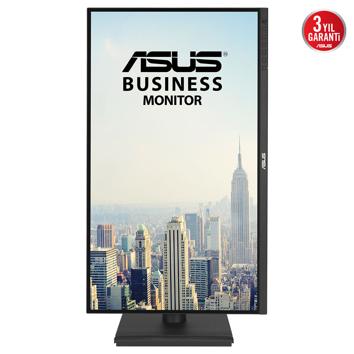 ASUS 27" IPS BE27ACGN 120HZ HDMI-DP TYPEC RJ45 Pivot Kurumsal Monitör 2560x1440 / 90LM03I0-B03K71