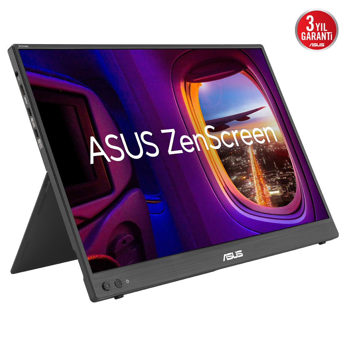 ASUS 16" IPS ZenScreen MB16FC mini HDMI-TYPEC Taşınabilşir Monitör 1920x1200 / 90LM0CB1-B01N71
