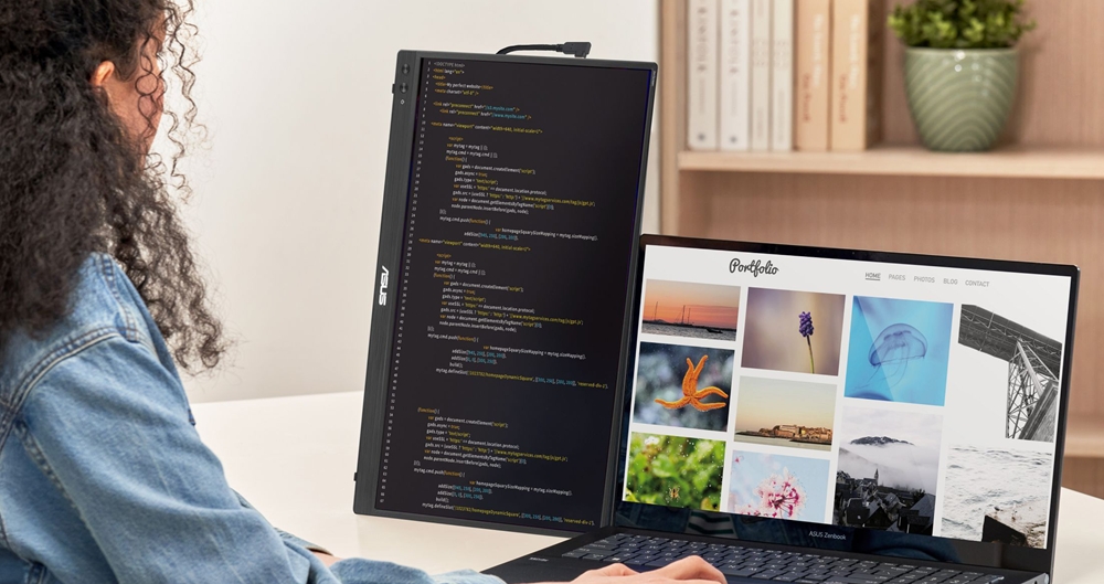 ASUS 16" IPS ZenScreen MB16FC mini HDMI-TYPEC Taşınabilşir Monitör 1920x1200 / 90LM0CB1-B01N71