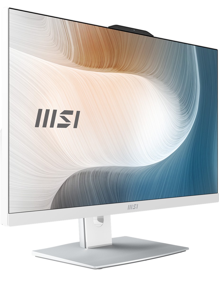 MSI AIO 23.8" CORE 7 150U-16GB DDR5 RAM-512GB NVME-FDOS BEYAZ / MODERN AM242P 1M-2288EU