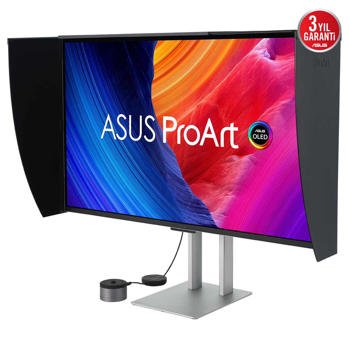 ASUS 31.5" OLED PROART PA32UCDMR-K 0.1MS 240HZ HDMI-DP Thunderbolt Grafik Tasarım Monitörü 3840x2160