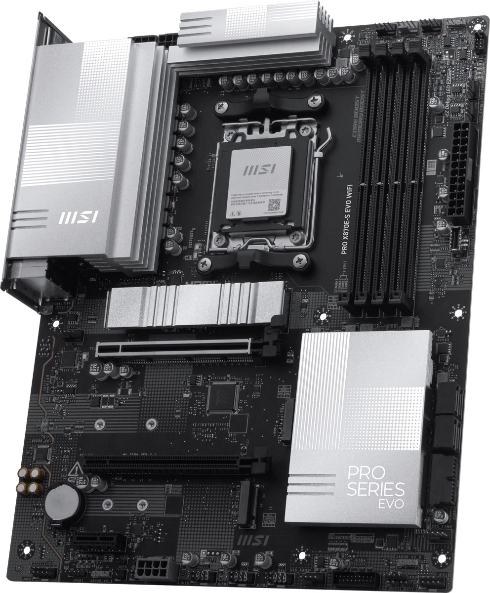 MSI PRO X870E-S EVO WIFI7 DDR5 HDMI-DP TYPEC PCIE 5.0 AM5 ATX