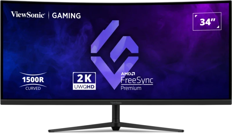 VIEWSONIC 34" VA VX3418C-2K 1MS 180HZ HDMI-DP Kavisli Gaming Monitör 3440x1440
