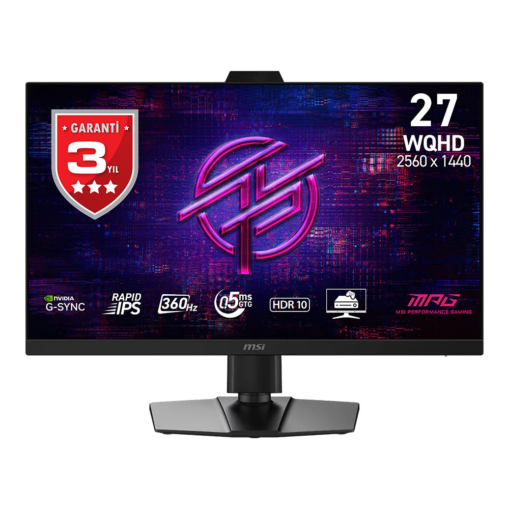MSI 27" RAPID IPS MPG 272QRF X36 0.5MS 360HZ HDMI-DP Gaming Monitör 2560x1440