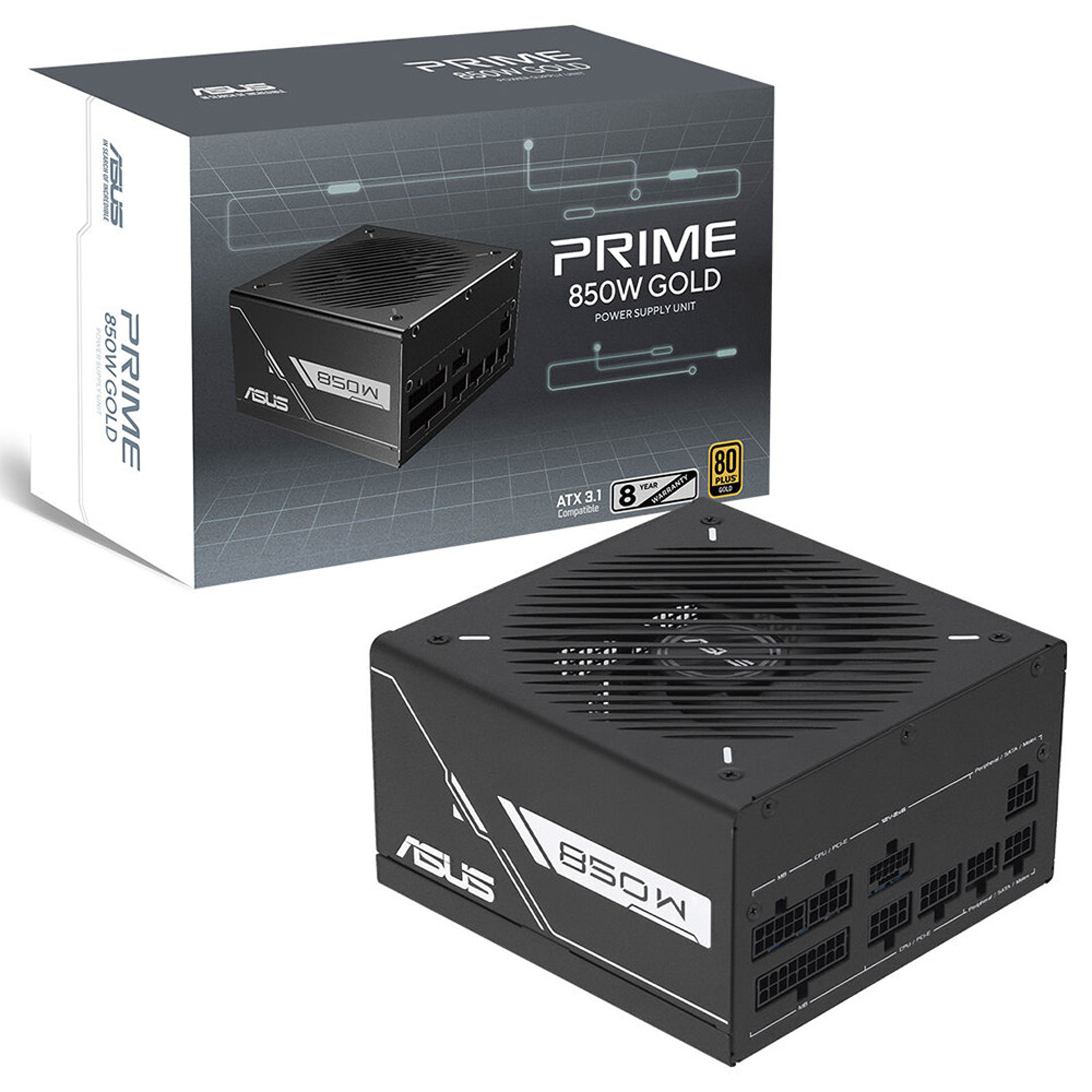 ASUS 850w 80+ Gold PRIME 850G Tam Modüler Power Supply / 90YE00U2-B0NA00