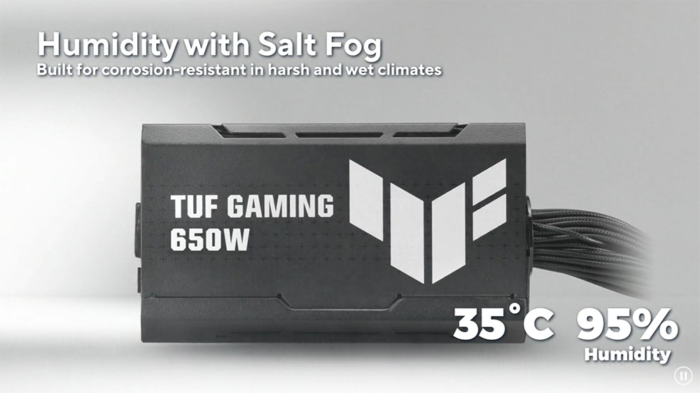 ASUS 650w 80+ BRONZE TUF GAMING 650B EVO Tam Modüler Power Supply /  90YE00D6-B0NA00