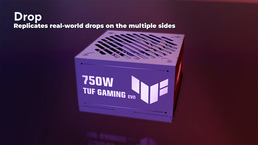 ASUS 750w 80+ Gold TUF GAMING 750G EVO Tam Modüler Power Supply /  90YE00SB-B0NA00