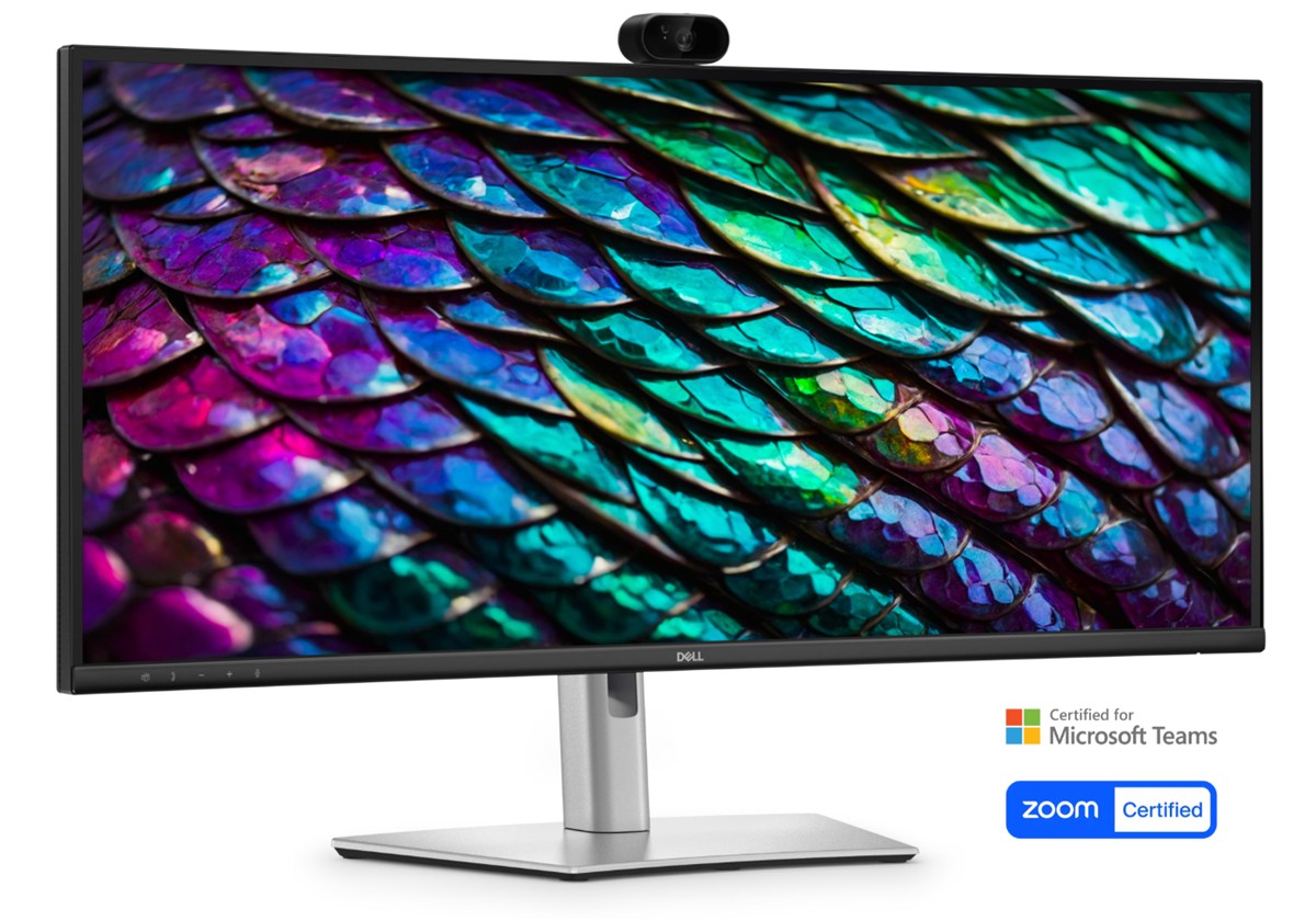 DELL 34" IPS PRO P 34 P3426WEB 5MS 100HZ HDMI-DP TYPEC Kameralı Video Konferans Monitör 3440x1440