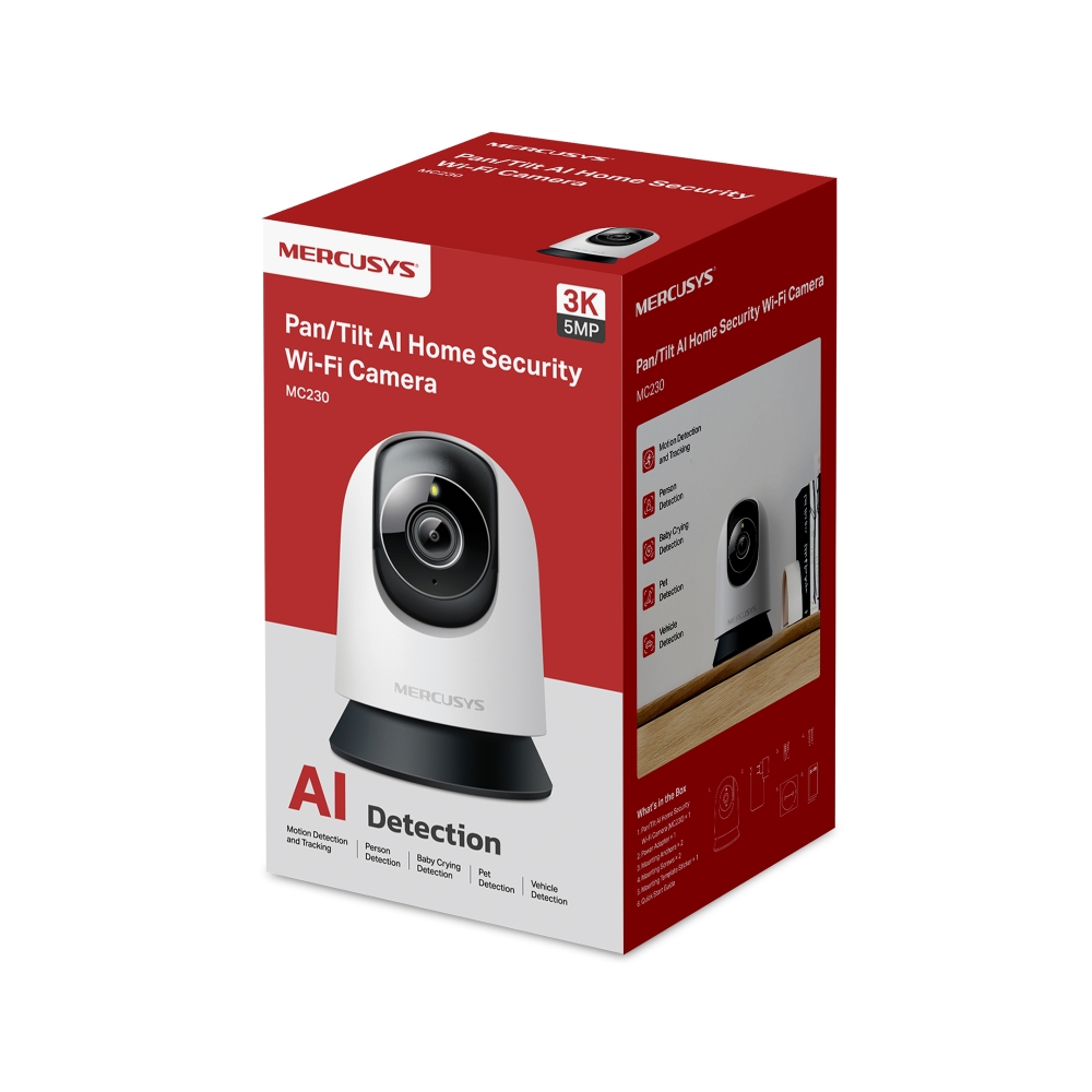 TP-LINK 6MP 4mm  Wıfı Kablosuz Pan-Tilt IP Kamera MC230
