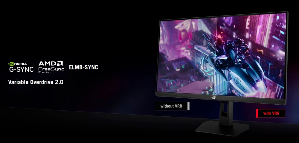 ASUS 27" FAST IPS ROG STRIX XG27UCGR 1MS DUAL 160-320HZ HDMI-DP TYPEC Gaming Monitör 3840x2160 / 90LM0CS0-B01371