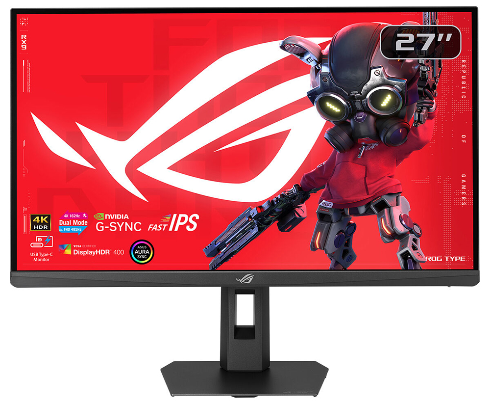 ASUS 27" FAST IPS ROG STRIX XG27UCGR 1MS DUAL 160-320HZ HDMI-DP TYPEC Gaming Monitör 3840x2160 / 90LM0CS0-B01371